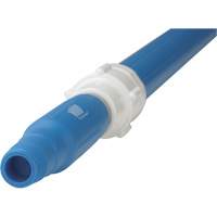 Manche de brosse pour plateforme, Brosse/Support &agrave; tampon, Bleu, T&eacute;lescopique, 62"-113" lo Nassau Supply