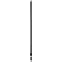 Manche de brosse pour plateforme, Brosse/Support &agrave; tampon, Noir, T&eacute;lescopique, 62"-113" lo Nassau Supply