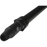 Manche de brosse pour plateforme, Brosse/Support &agrave; tampon, Noir, T&eacute;lescopique, 62"-113" lo Nassau Supply