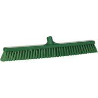 Balai-brosse &agrave; soies combin&eacute;es, Crins Cors&eacute;/Fin, 24", Polyester, Vert Nassau Supply