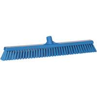 Balai-brosse &agrave; soies combin&eacute;es, Crins Cors&eacute;/Fin, 24", Polyester, Bleu Nassau Supply