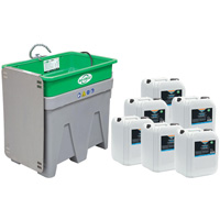 Ensemble de d&eacute;marrage pour lavage de pi&egrave;ces Maxi BIO-CIRCLE, Plastique Nassau Supply