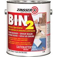 Appr&ecirc;t B-I-N 2, Blanc, Tr&egrave;s mat, 3,78 L, Gallon Nassau Supply