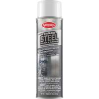Stainless Steel Polish & Cleaner, 20 oz., Aerosol Can Nassau Supply
