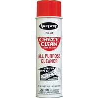 Crazy Clean&reg; All Purpose Cleaner, 20 oz., Aerosol Can Nassau Supply