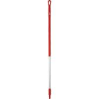 Handle, Broom/Scraper/Squeegee, Red, Standard, 51" L Nassau Supply