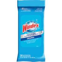 Lingettes nettoyantes pour verre et surfaces de Windex, Sachets Nassau Supply