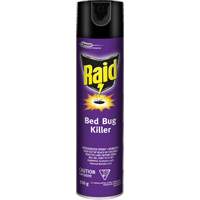 Raid<sup>®</sup> Bed Bug Killer Insecticide, 350 g, Aerosol Can, Solvent Base JM256 | Nassau Supply