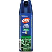 OFF! Deep Woods&reg; for Sportsmen Dry Insect Repellent, 30% DEET, Aerosol, 113 g Nassau Supply