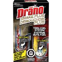 Trousse de furet et gel d&eacute;boucheur pour tuyaux de Drano Nassau Supply