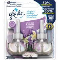 Glade&reg; PlugIns&reg; Scented Oil Refills, Lavender & Vanilla, Cartridge Nassau Supply