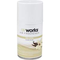 AirWorks&reg; Metered Air Fresheners, Very Vanilla, Aerosol Can Nassau Supply