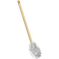 Brosse &agrave; cuvettes HD &agrave; broche torsad&eacute;e, 20" l, Soies Polypropyl&egrave;ne, Jaune Nassau Supply