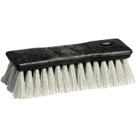 Brosse pointue &agrave; prise ergonomique, 8" l, Soies Polyester, Beige Nassau Supply