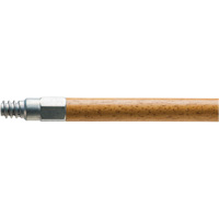 Handle with Metal Tip, Wood, ACME Threaded Tip, 1-1/8" Diameter, 60" Length JM820 | Nassau Supply