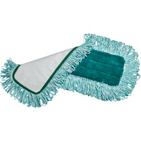 Tampon sec &agrave; frange, Style Boucles et crochets, Microfibre/Polyester, 24" lo x 5-3/4" la Nassau Supply