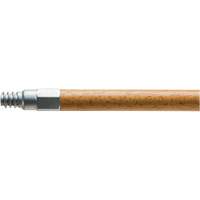 Manche en bois avec embout en m&eacute;tal, Bois, Pointe Filetage ACME, 15/16" dia, 54" lo Nassau Supply