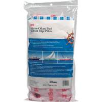 Marine Oil and Fuel Absorbent Bilge Pillow, Oil Only, 15" L x 7" W, 12.1 gal Absorbency/Pkg. Nassau Supply