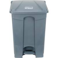Step-On Garbage Can, Plastic, 12 US gal. Capacity Nassau Supply