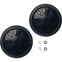 Replacement Wheel Kit for Receptacle Dolly Nassau Supply