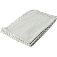 Shop Towel, Cotton, White, 6.35 lbs. JN605 | Nassau Supply