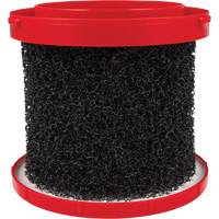 Filtre pour aspirateur de liquides, Mousse, Pour 1,6 - 2,5 gal. US Nassau Supply