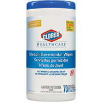 Healthcare&reg; Disinfecting Bleach Wipes, 70 Count Nassau Supply