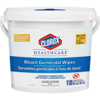 Healthcare&reg; Disinfecting Bleach Wipes, 110 Count Nassau Supply