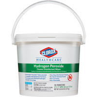 Healthcare&reg; Hydrogen Peroxide Cleaner Disinfecting Wipes, 185 Count Nassau Supply