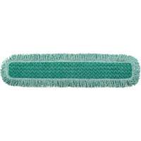 Hygen Fringed Dust Pad, Hook and Loop Style, Microfibre, 40" L x 9" W Nassau Supply
