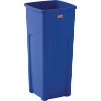 Untouchable&reg; Square Recycling Container, Bulk, Plastic, 23 US gal. Nassau Supply