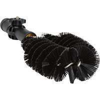 Drain Cleaning Brush, Stiff Bristles, 11" Long, Black Nassau Supply