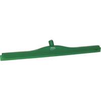 Raclette &agrave; lame double ultra hygi&eacute;nique, 28", Vert Nassau Supply