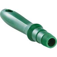 Mini manche, Brosse/Support &agrave; tampon/Grattoir/Raclette, Vert, Standard, 6-1/4" lo Nassau Supply