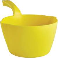 Round Bowl Scoop, Plastic, Yellow, 64 oz. JO959 | Nassau Supply