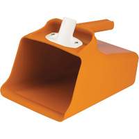 Mega Dipper Scoop, Plastic, Orange, 128 oz. JO979 | Nassau Supply