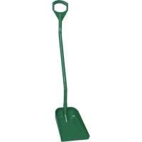 Ergonomic Small Blade Shovel, 50" Length, Plastic, Green JO987 | Nassau Supply