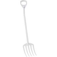 Hygienic Fork, 49" Length, Plastic, White JO992 | Nassau Supply
