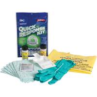 Hazwik<sup>®</sup> Quick Response Spill Kit for Chemical Spills, Hazmat, Bag, 0.33 US gal. Absorbancy JP166 | Nassau Supply
