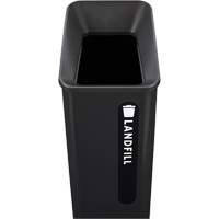 Bac d'ordures destin&eacute;s &agrave; l'enfouissement Sustain, Plastique/Acier, 15 gal. US Nassau Supply