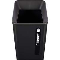 Bac d'ordures destin&eacute;s &agrave; l'enfouissement Sustain, Plastique/Acier, 23 gal. US Nassau Supply