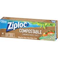 Ziploc&reg; Compostable Sandwich Bags Nassau Supply