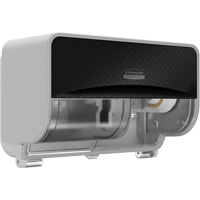 Distributeur de papier hygi&eacute;nique horizontal de rouleaux standards Icon, Multiple Capacit&eacute; du rouleau Nassau Supply