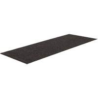Supreme Knob Entrance Matting, Wiper/Scraper, 3-1/2' x 6' x 7/16", Charcoal Nassau Supply