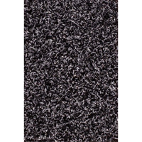 Tapis dint&eacute;rieur/ext&eacute;rieur Tundra, Latex/Polypropyl&egrave;ne, Grattoir Type, Motif Velours touffet&eacute;, 3-1/2' x 6', Charbon Nassau Supply