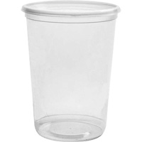 Contenant &agrave; charcuterie transparent sans couvercle Magik 32 oz, Plastique, Ronde Nassau Supply