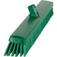 Balai-brosse robuste, Crins Fin/Ferme, 24", Vert Nassau Supply
