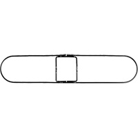 Cadre pour vadrouille &agrave; &eacute;pousseter Clipper, 36", M&eacute;tal Nassau Supply
