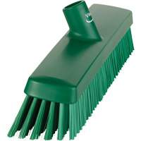 T&ecirc;te de balai-brosse, Crins Fin/Ferme, 16-1/2", Polyester/Polypropyl&egrave;ne, Vert Nassau Supply