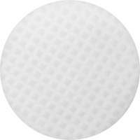 Melamine Floor Pad, 8", Cleaning/Polish, White Nassau Supply